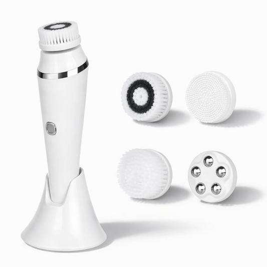 4-In-1 Rechargeable Electric Facial Cleansing Brush