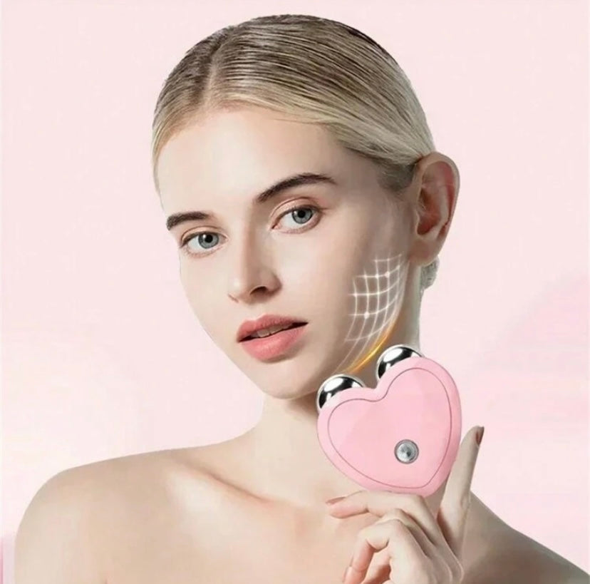 Portable Electric EMS Facial Massager Roller
