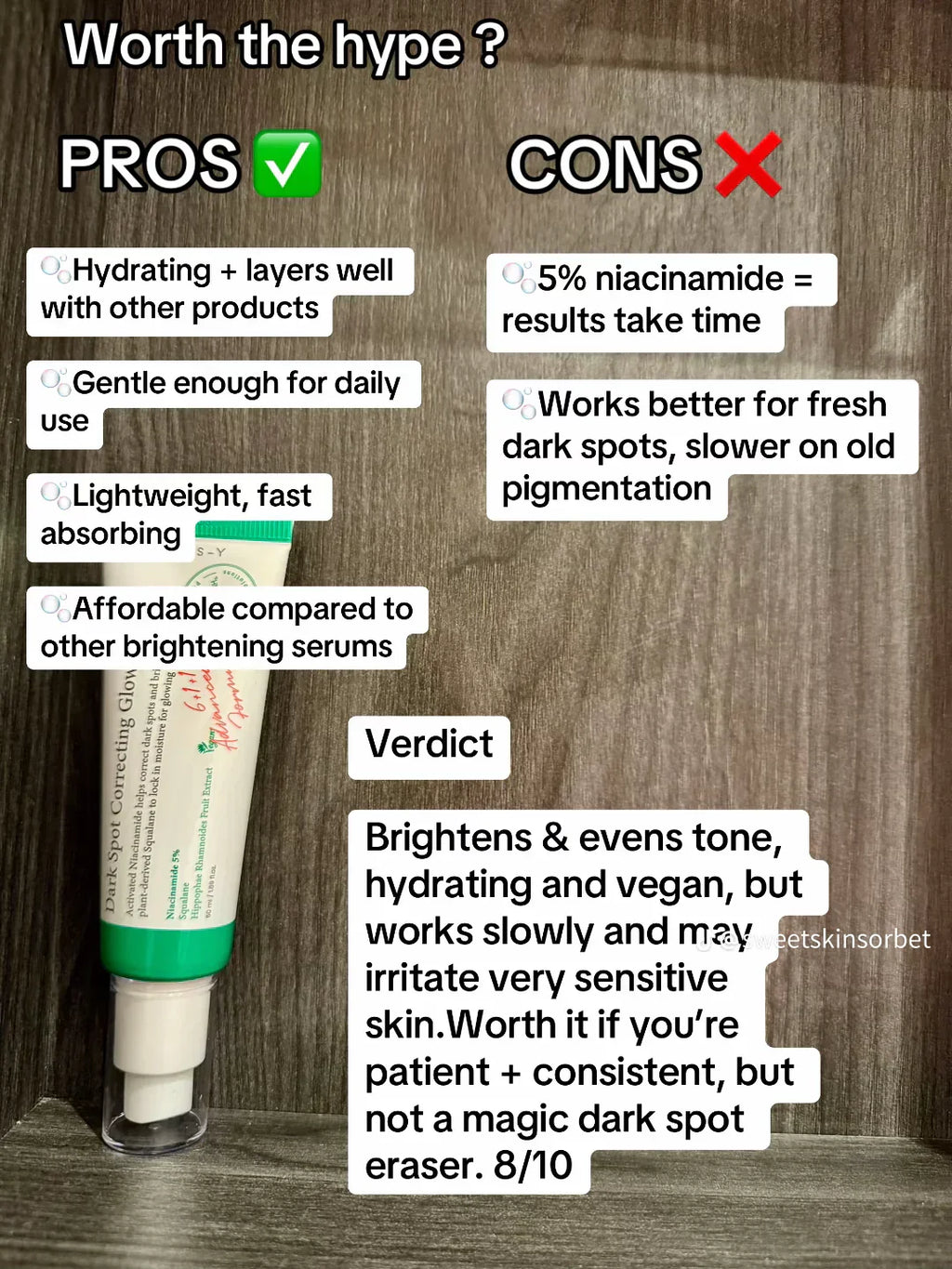 AXIS-Y Dark Spot Correcting Glow Serum